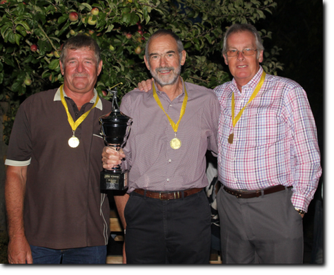 Team Winners - Les Trinder, Barry Wright & Nigel Perris